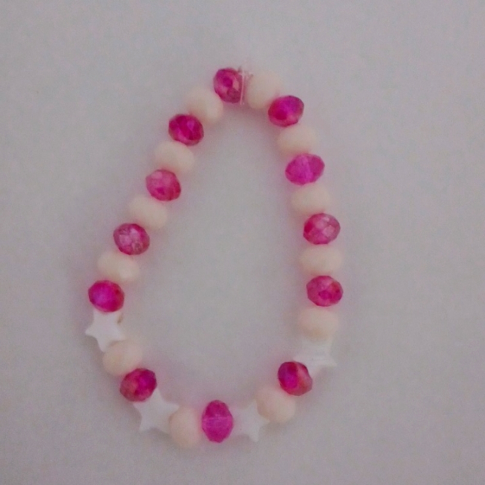 Pink bracelet